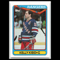 Kelly Kisio #239 1990 Topps New York Rangers Hockey Card NHL NM