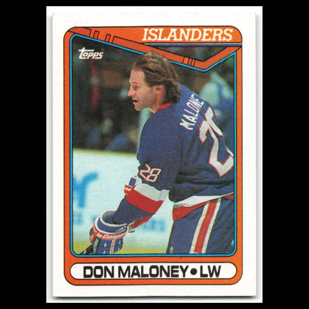 Don Maloney #31 1990 Topps New York Islanders Hockey Card NHL NM