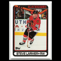 Steve Larmer #56 1990 Topps Chicago Blackhawks Hockey Card NHL NM