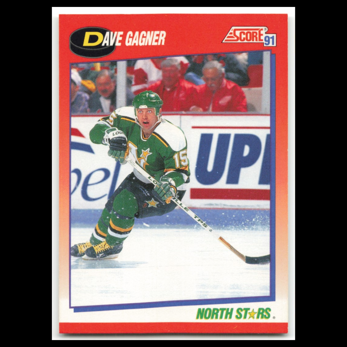 Dave Gagner #72 1991 Score Canadian Minnesota North Stars Hockey Card NHL NM