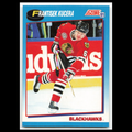 Frantisek Kucera #390 1991 Score Canadian Chicago Blackhawks Hockey Card NHL NM