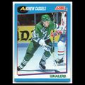 Andrew Cassels #607 1991 Score Canadian Hartford Whalers Hockey Card NHL NM