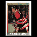 Bryan Marchment Rookie #99 1992 O-Pee-Chee Premier Chicago Blackhawks Hockey NHL