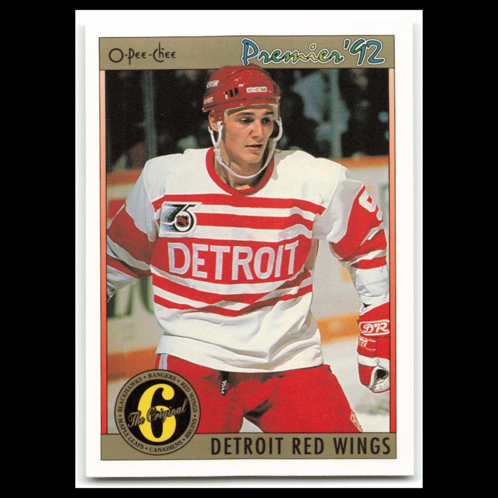 Uwe Krupp #173 1992 O-Pee-Chee Premier New York Islanders Hockey Card NHL NM