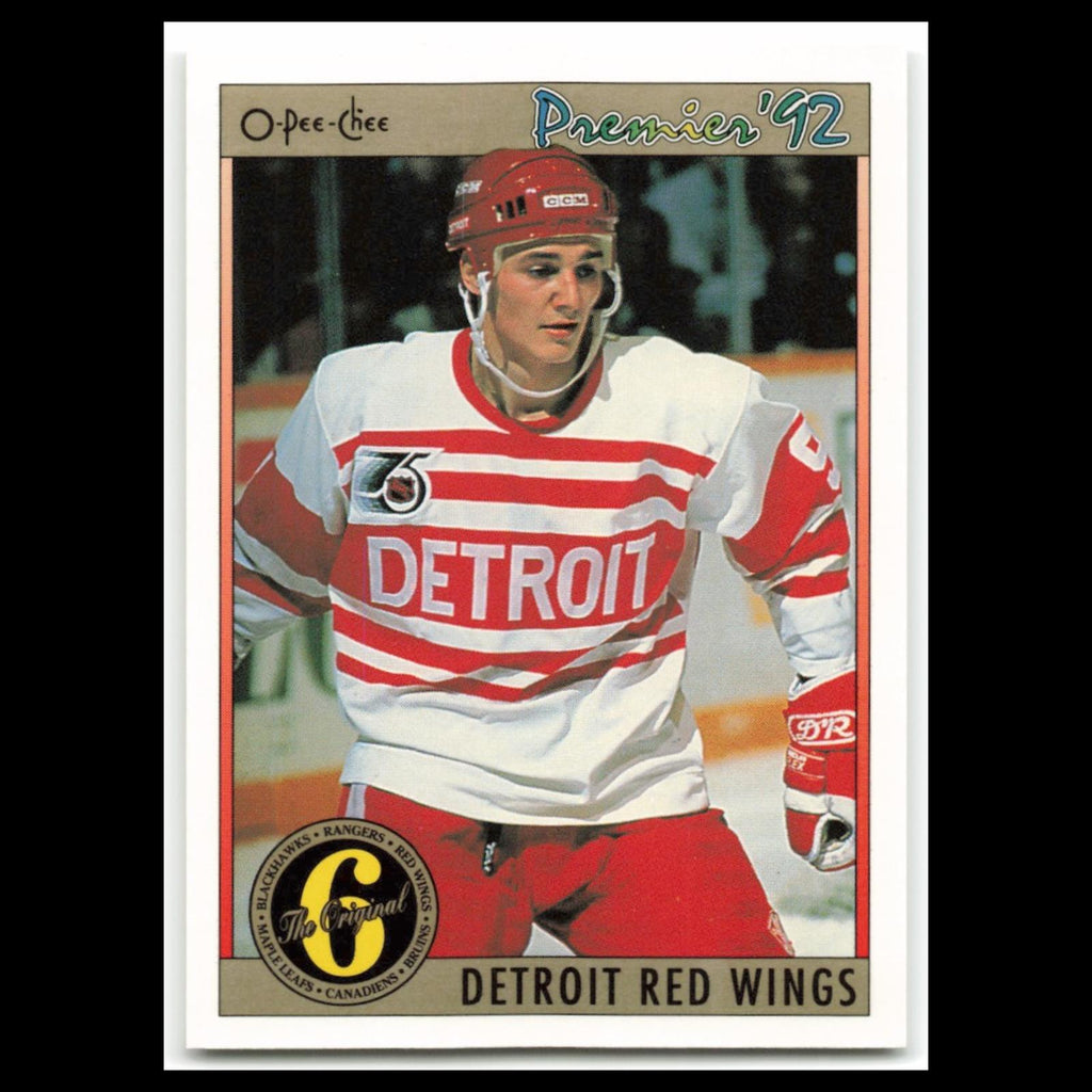 Sergei Federov #173 1992 O-Pee-Chee Premier  Hockey Card NHL NM Red Wings