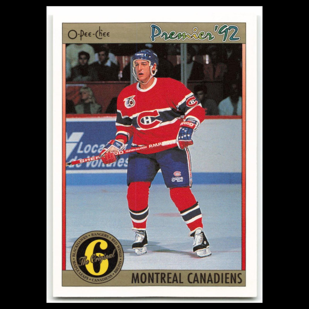 Ron Francis #188 1992 O-Pee-Chee Premier Pittsburgh Penguins Hockey Card NHL NM