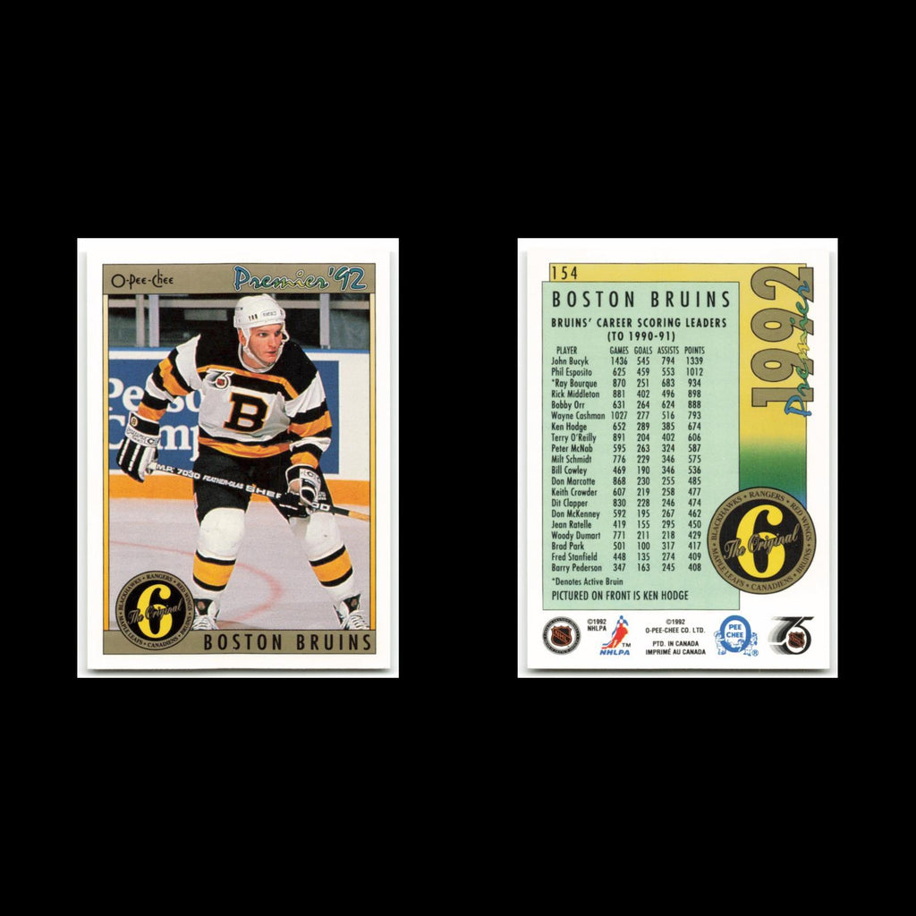 Ray Sheppard #154 1992 O-Pee-Chee Premier Detroit Red Wings Hockey Card NHL NM
