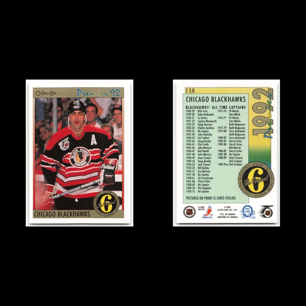 Glen Wesley #150 1992 O-Pee-Chee Premier Boston Bruins Hockey Card NHL NM