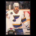Philippe Bozon #8 1992 Stadium Club St. Louis Blues Hockey Card NHL NM