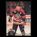 Steve Larmer #54 1992 Stadium Club Chicago Blackhawks Hockey Card NHL NM