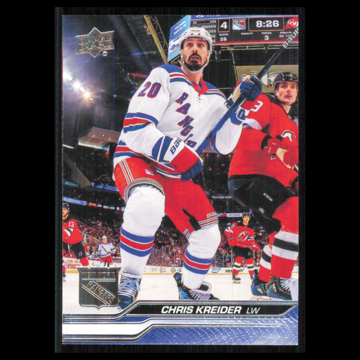 Chris Kreider #368 2023 Upper Deck New York Rangers Hockey Card NHL NM