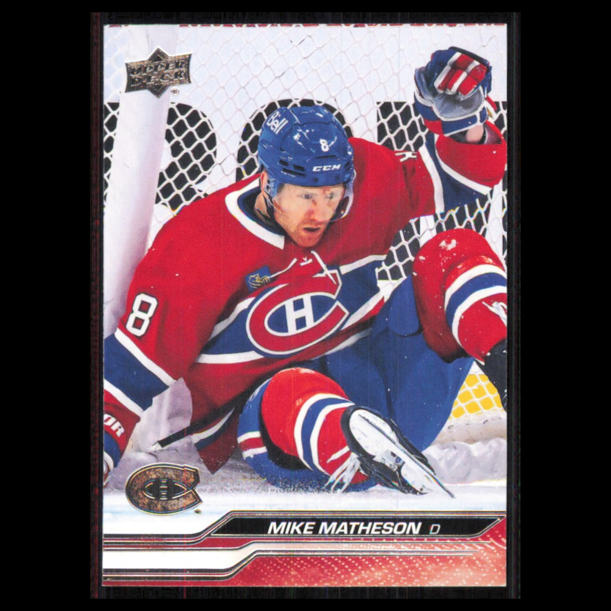 Mike Matheson #344 2023 Upper Deck Montreal Canadiens Hockey Card NHL NM