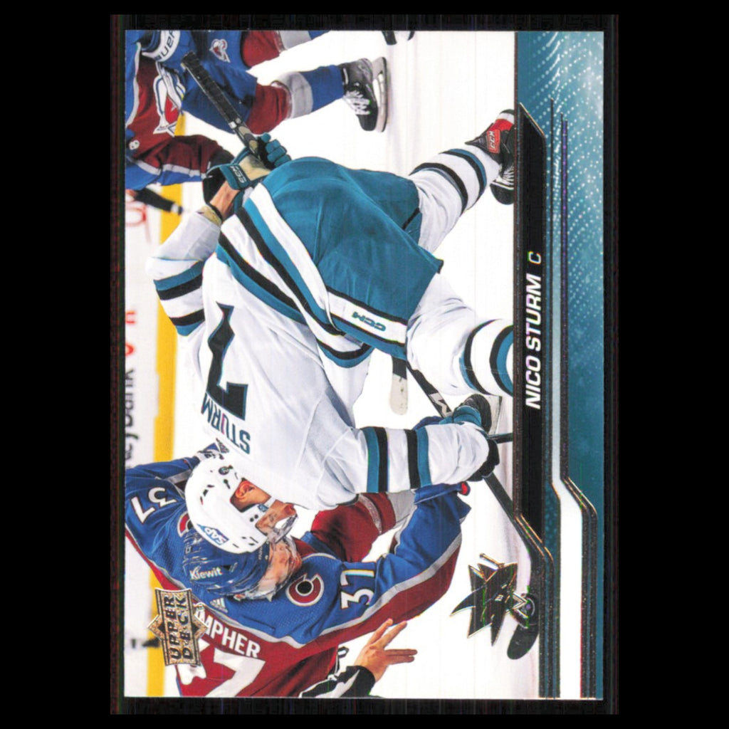 Nico Sturm #393 2023 Upper Deck San Jose Sharks Hockey Card NHL NM