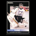 Wendell Young #381 1992 Pinnacle Tampa Bay Lightning Hockey Card NHL NM