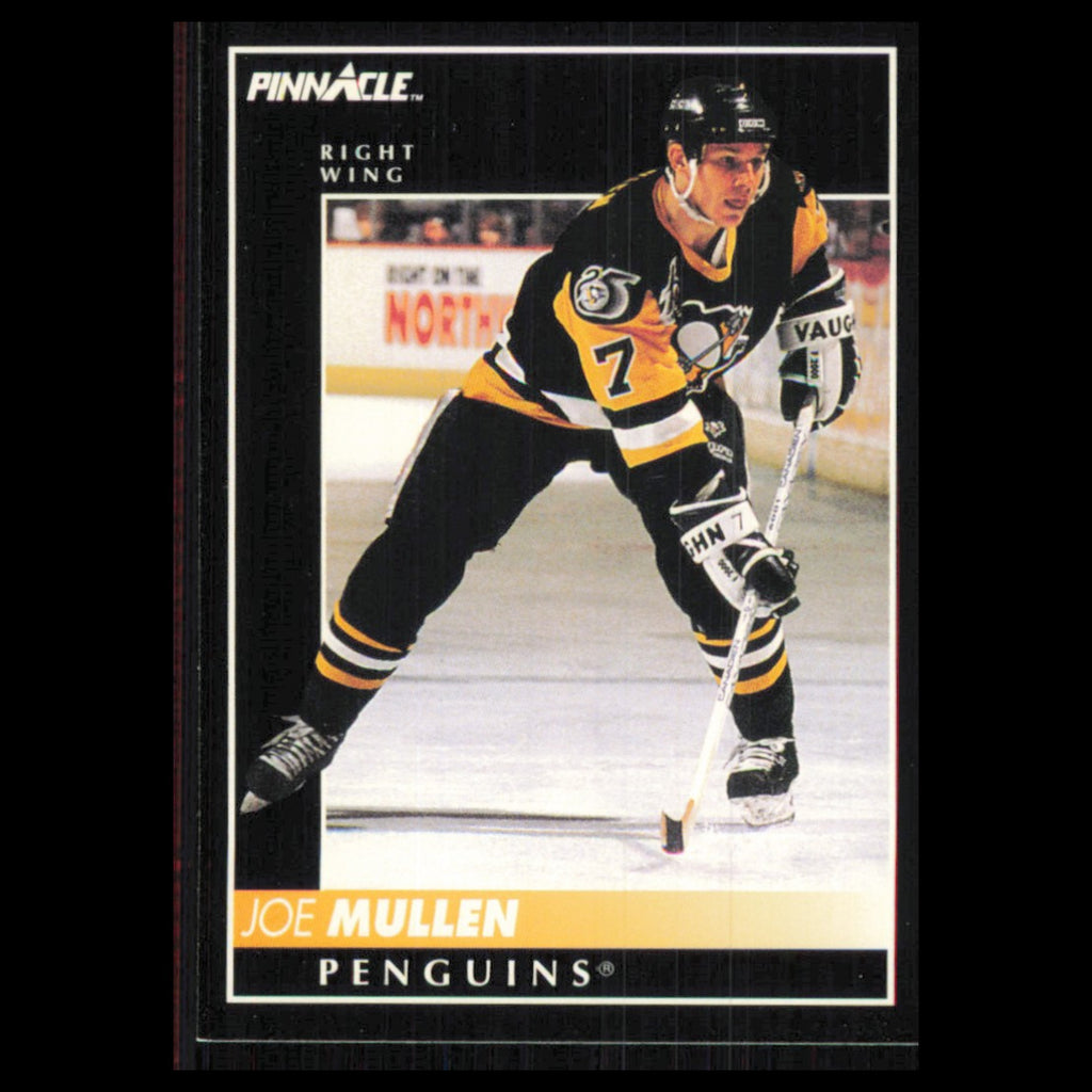 Joe Mullen #360 1992 Pinnacle Pittsburgh Penguins Hockey Card NHL NM