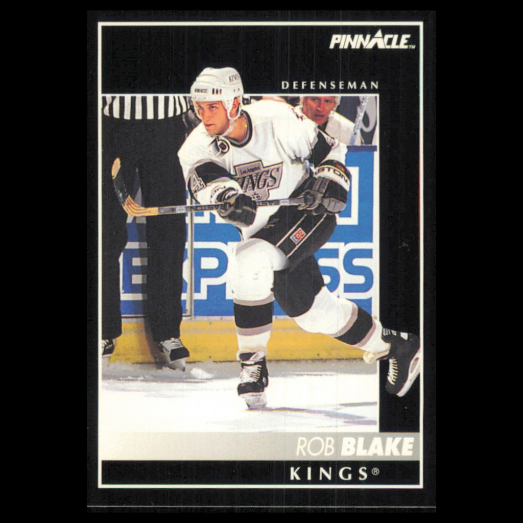 Rob Blake #32 1992 Pinnacle Los Angeles Kings Hockey Card NHL NM