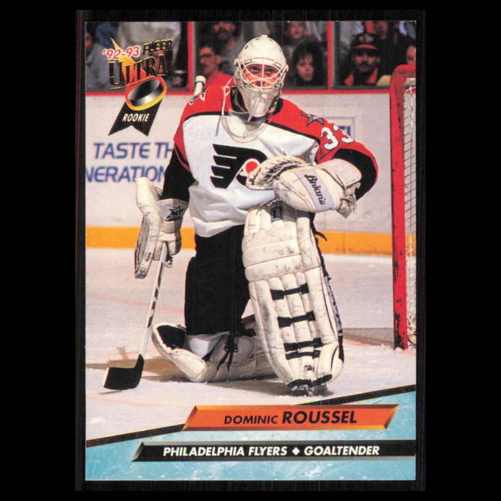 Dominic Roussel #159 1992 Fleer Ultra Philadelphia Flyers Hockey Card NHL NM