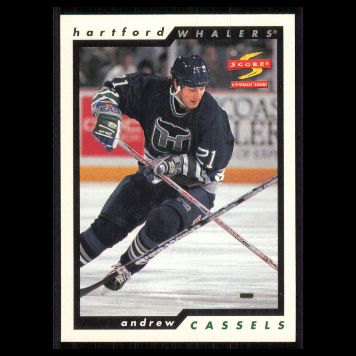 Andrew Cassels #146 1996 Score Hartford Whalers Hockey Card NHL NM