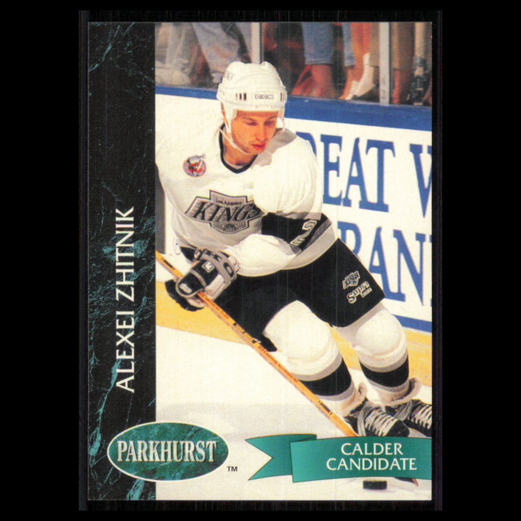 Alexei Zhitnik #71 1992 Parkhurst Los Angeles Kings Hockey Card NHL NM