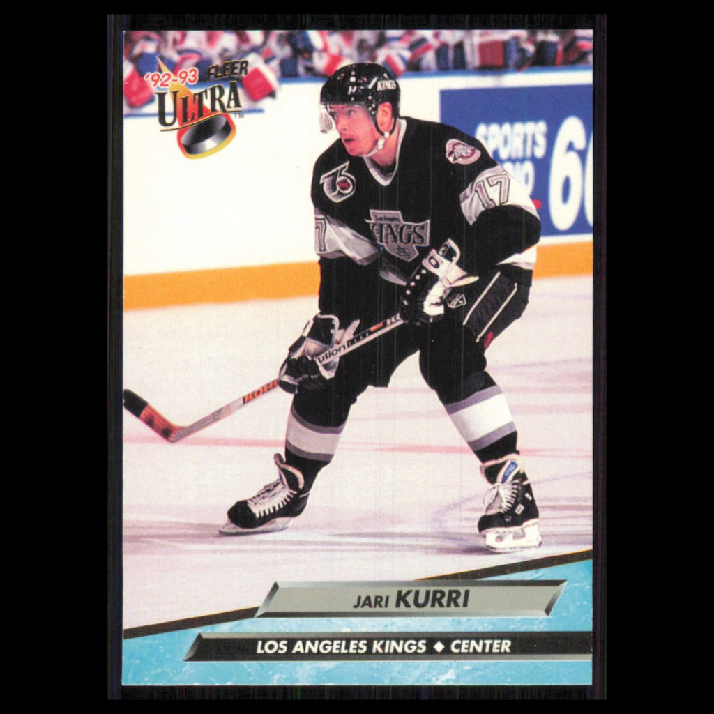 Jari Kurri #85 1992 Fleer Ultra Los Angeles Kings Hockey Card NHL NM
