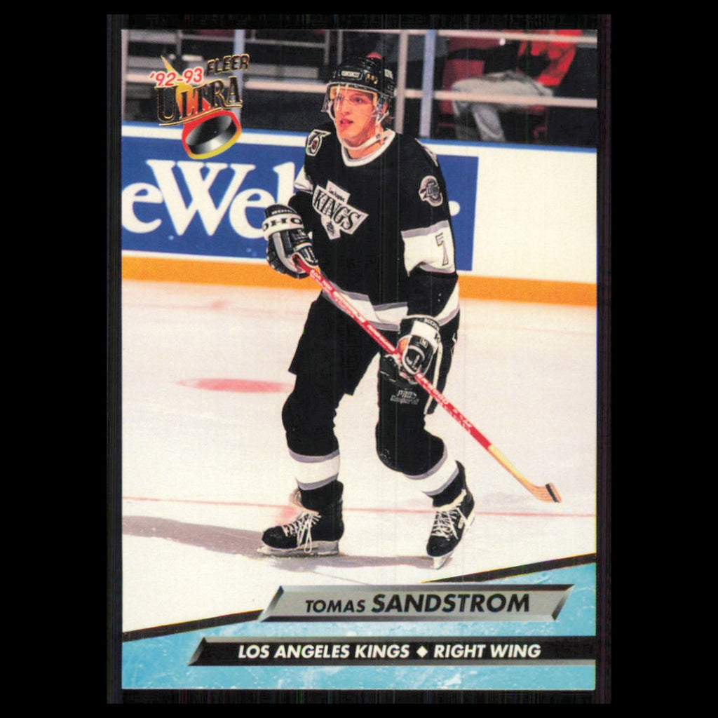 Tomas Sandstrom #88 1992 Fleer Ultra Los Angeles Kings Hockey Card NHL NM