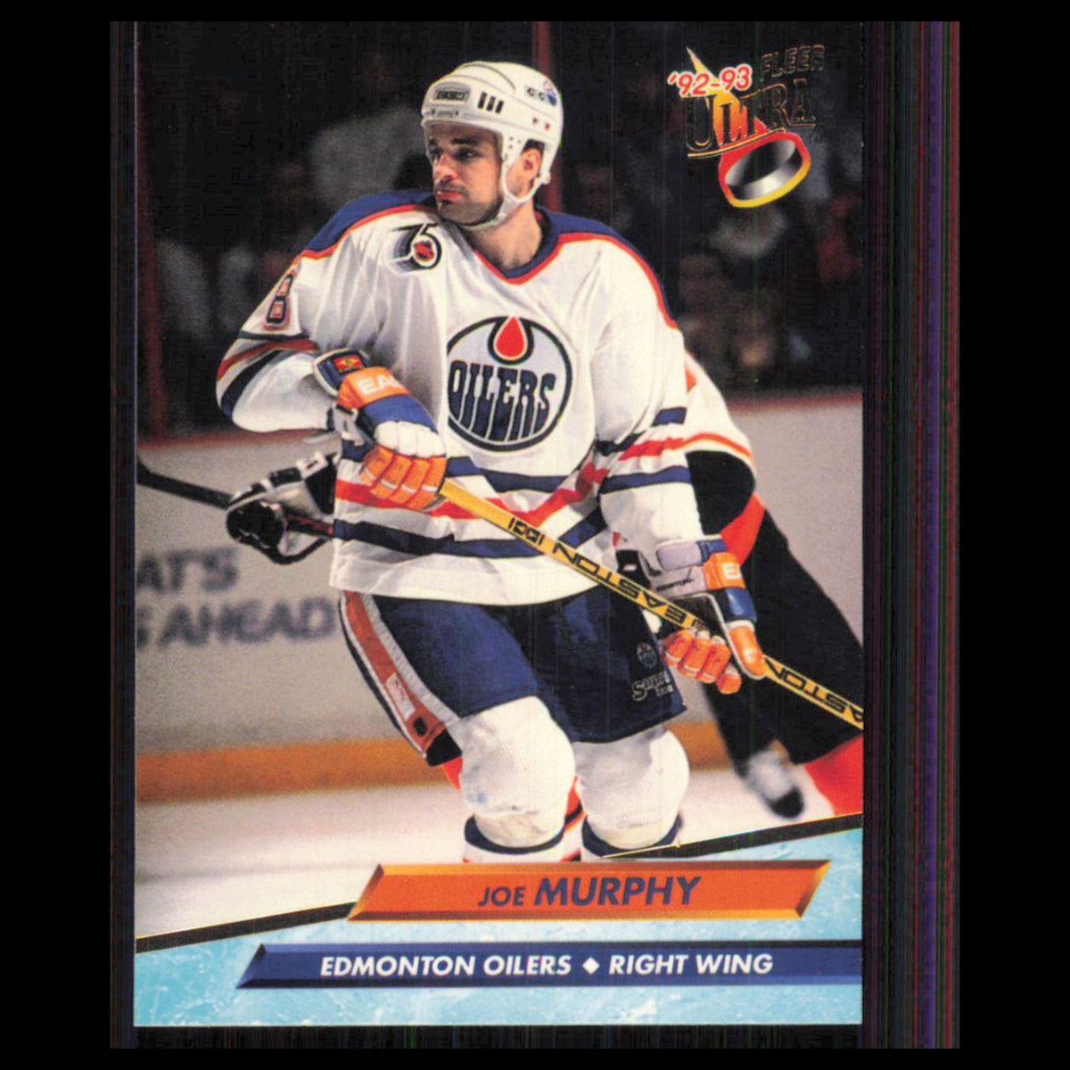 Joe Murphy #63 1992 Fleer Ultra Edmonton Oilers Hockey Card NHL NM