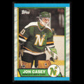 Jon Casey Rookie #48 1989 Topps Minnesota North Stars Hockey Card NHL NM