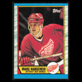 Marc Habscheid Rookie #151 1989 Topps Detroit Red Wings Hockey Card NHL NM