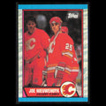 Joe Nieuwendyk #138 1989 Topps Calgary Flames Hockey Card NHL NM