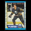 Ray Sheppard #119 1989 Topps Buffalo Sabres Hockey Card NHL NM