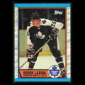 Derek Laxdal Rookie #169 1989 Topps Toronto Maple Leafs Hockey Card NHL NM