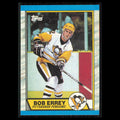 Bob Errey Rookie #50 1989 Topps Pittsburgh Penguins Hockey Card NHL NM