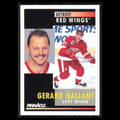 Gerard Gallant #205 1991 Pinnacle Detroit Red Wings Hockey Card NHL NM