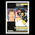 Bob Sweeney #222 1991 Pinnacle Boston Bruins Hockey Card NHL NM