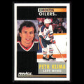 Petr Klima #159 1991 Pinnacle Edmonton Oilers Hockey Card NHL NM