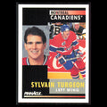 Sylvain Turgeon #226 1991 Pinnacle Montreal Canadiens Hockey Card NHL NM