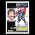 Glenn Anderson #12 1991 Pinnacle Toronto Maple Leafs Hockey Card NHL NM