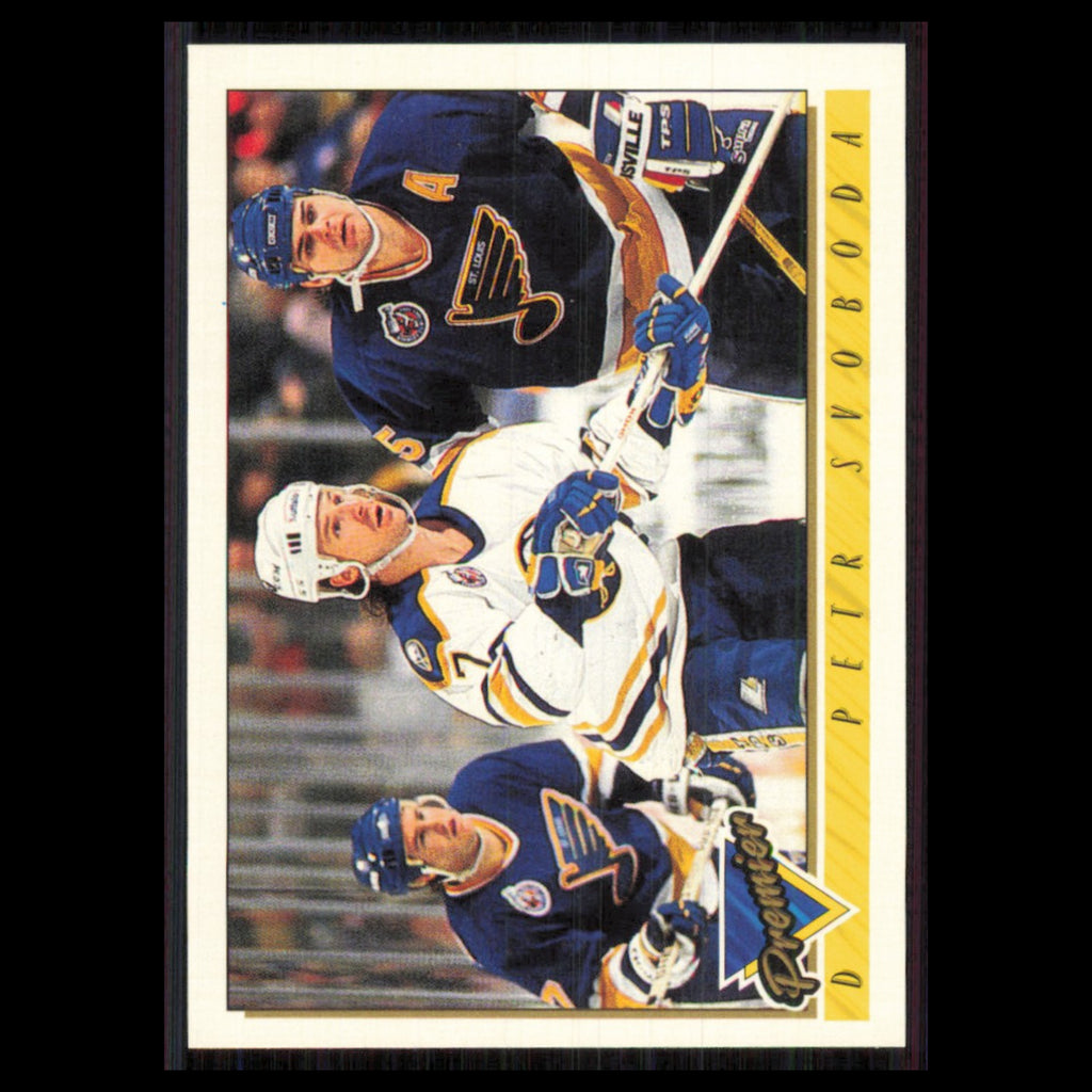 Petr Svoboda #308 1993 Topps Premier Buffalo Sabres Hockey Card NHL NM