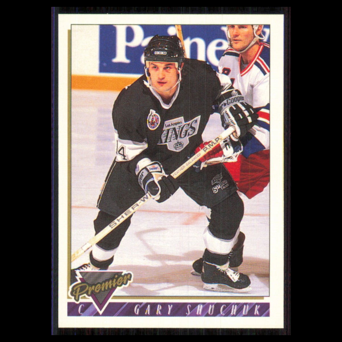 Gary Shuchuk #499 1993 Topps Premier Los Angeles Kings Hockey Card NHL NM