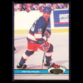 Pat Elynuik #132 1991 Topps Stadium Club Winnipeg Jets Hockey Card NHL NM