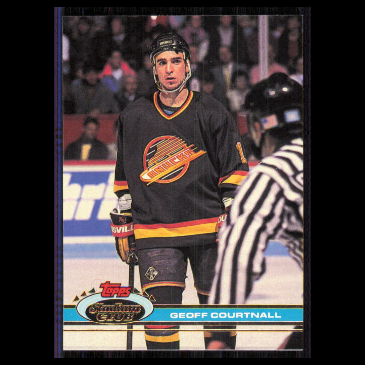 Igor Larionov #150 1991 Topps Stadium Club Vancouver Canucks Hockey Card NHL NM