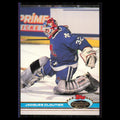 Jacques Cloutier #166 1991 Topps Stadium Club Quebec Nordiques Hockey Card NHL