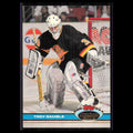 Troy Gamble #218 1991 Topps Stadium Club Vancouver Canucks Hockey Card NHL NM