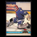 Jacques Cloutier #166 1991 Topps Stadium Club Quebec Nordiques Hockey Card NHL