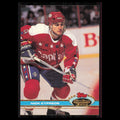 Nick Kypreos #307 1991 Topps Stadium Club Washington Capitals Hockey Card NHL NM
