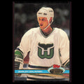 Zarley Zalapski #228 1991 Topps Stadium Club Hartford Whalers Hockey Card NHL NM