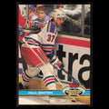 Paul Broten #376 1991 Topps Stadium Club New York Rangers Hockey Card NHL NM