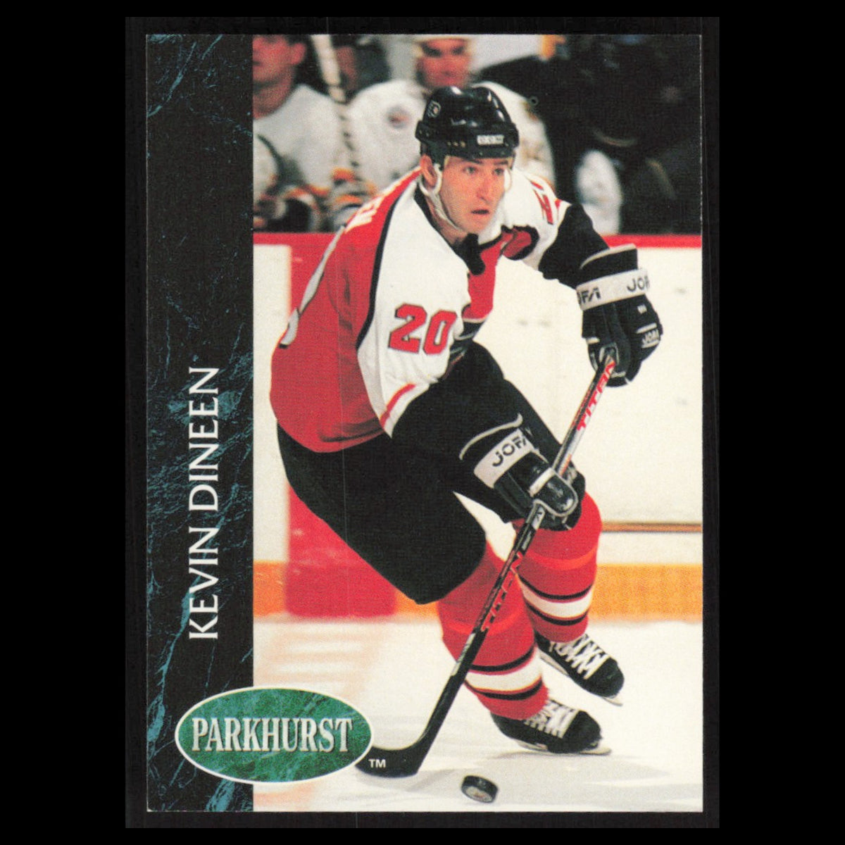 Kevin Dineen #127 1992 Parkhurst Philadelphia Flyers Hockey Card NHL NM