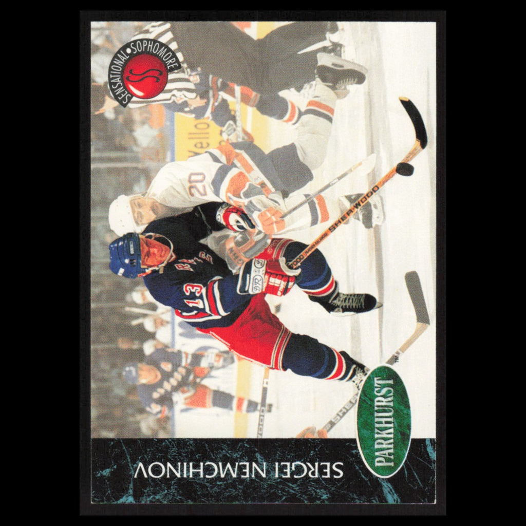 Sergei Nemchinov #236 1992 Parkhurst New York Rangers Hockey Card NHL NM