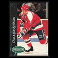 Calle Johansson #201 1992 Parkhurst Washington Capitals Hockey Card NHL NM